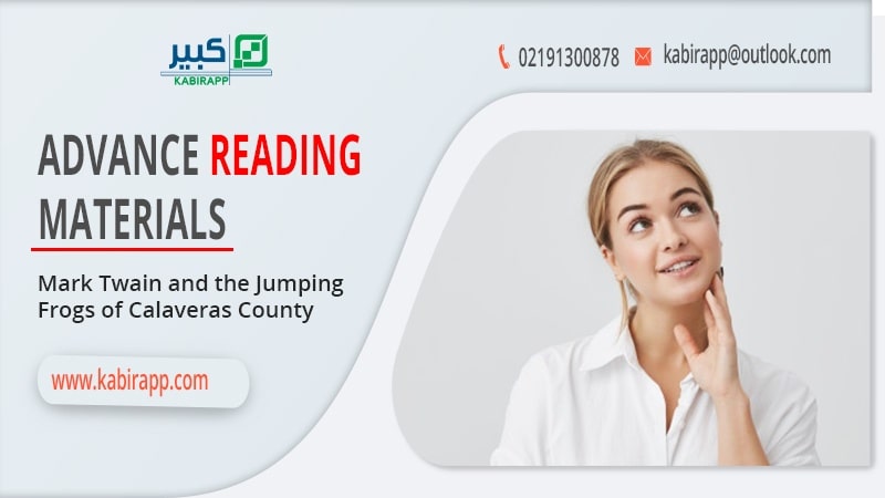 Mark Twain and the Jumping Frogs of Calaveras County